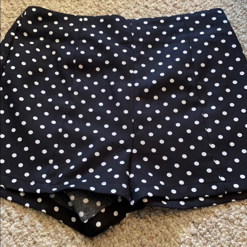 High rise shorts